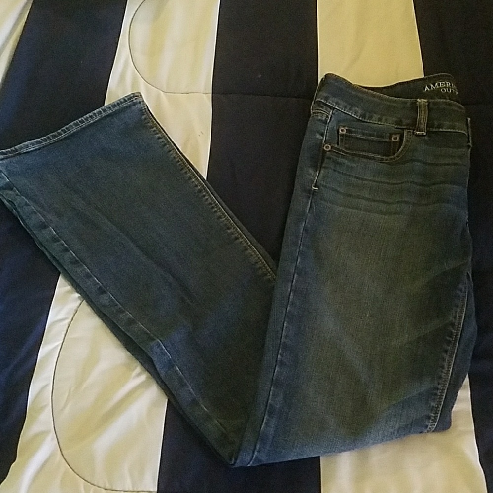 Size 8 long American eagle jeans
